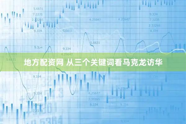 地方配资网 从三个关键词看马克龙访华