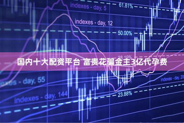 国内十大配资平台 富贵花骗金主3亿代孕费